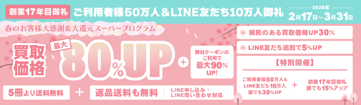 買取価格アッププログラム